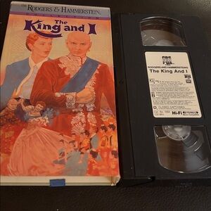 The King and I VHS